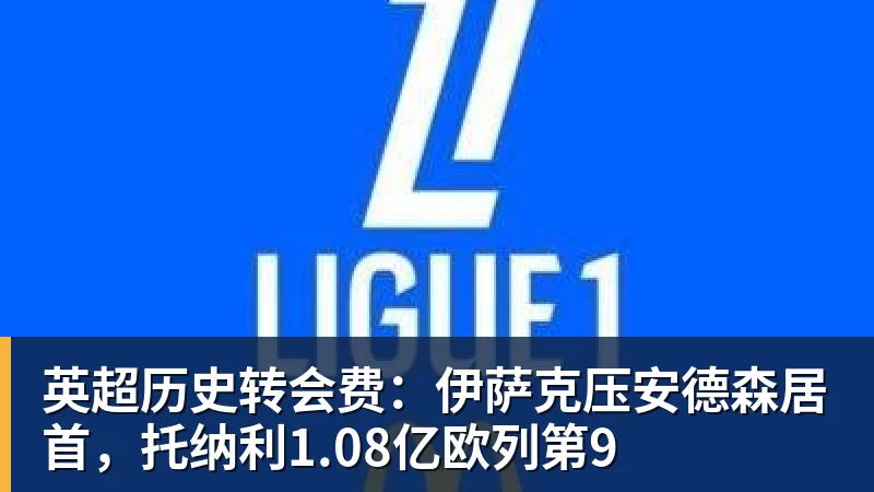 英超历史转会费：伊萨克压安德森居首，托纳利1.08亿欧列第9