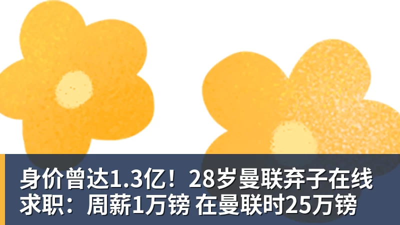 米兰体育身价曾达1.3亿!28岁曼联弃子在线求职:周薪1万镑 在曼联时25万镑